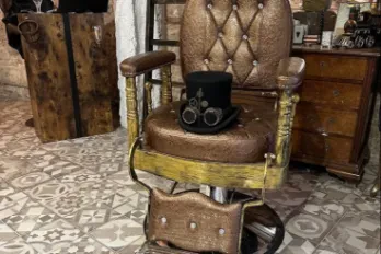 Mr. Braz Steampunk Barbershop barberia peluqueria